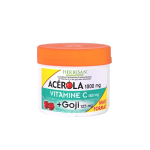 HERBESAN Acérola 1000mg vitamine C 180mg + goji 125mg 90 comprimés