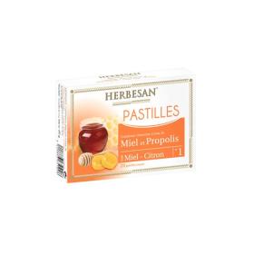 HERBESAN 24 pastilles miel et propolis