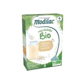 MODILAC Mes céréales bio bébé nature dès 4 mois 250g