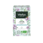 VITAFLOR Floralis thym bio confort respiratoire tisane 18 sachets