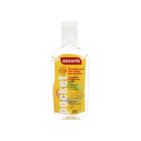 ASSANIS Assanis pocket gel antibactérien mains mangue 80ml