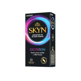 MANIX Skyn excitation sans latex 10 préservatifs