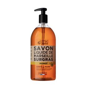 MKL GREEN NATURE Savon liquide de Marseille huile d'argan monoï 1L