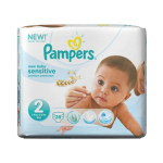 PAMPERS New baby sensitive taille 2 - 27 couches