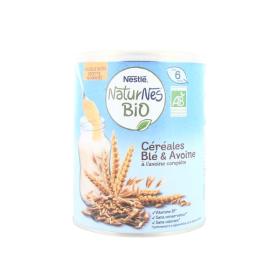 NESTLÉ HEALTH SCIENCE Naturnes bio céréales blé & avoine dès 6 mois 240g