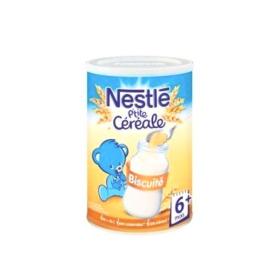 NESTLÉ HEALTH SCIENCE P'tite céréale saveur biscuit + 6 mois 400g