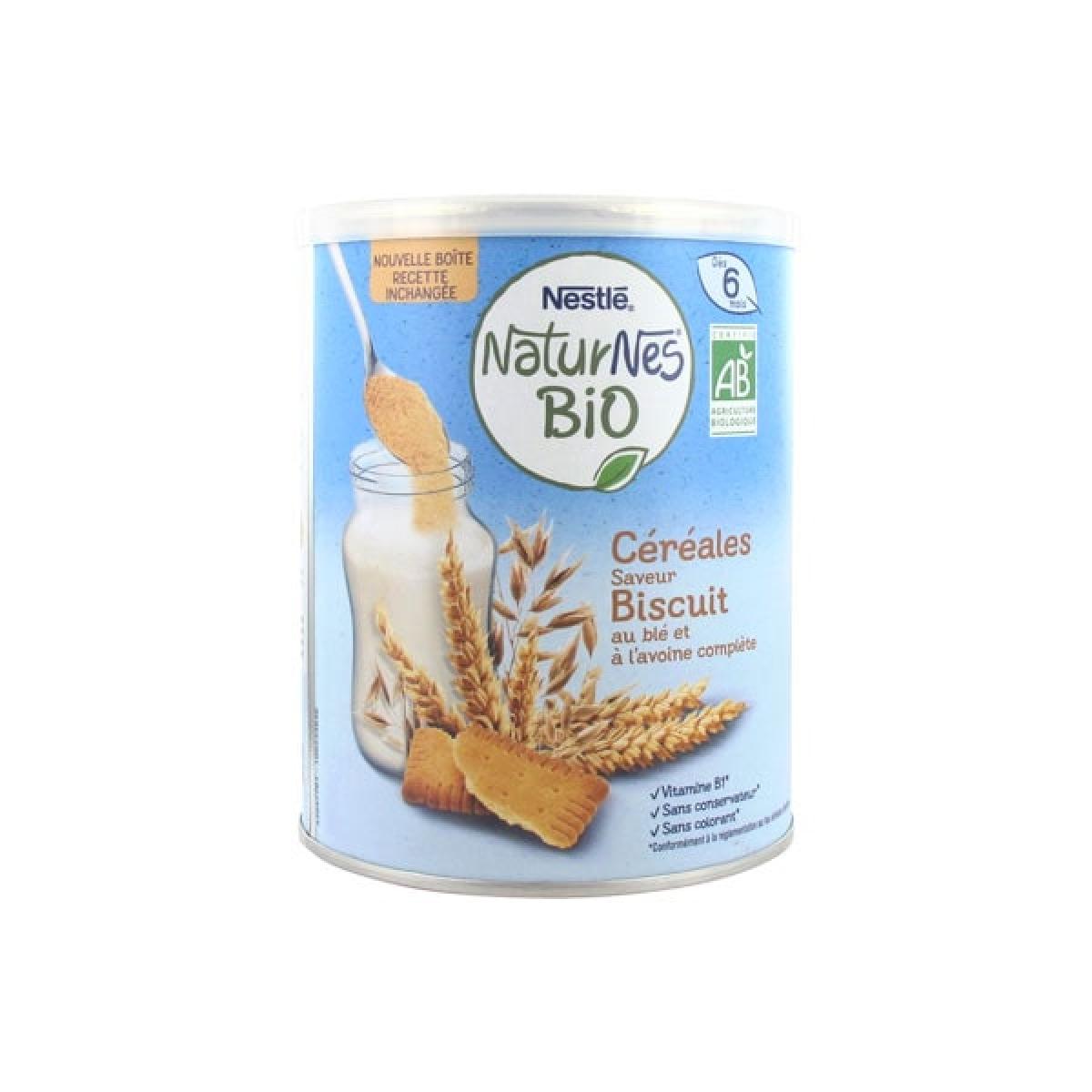 Nestle Health Science Naturnes Bio Cereales Saveur Biscuit Des 6 Mois 240g Parapharmacie Pharmarket