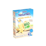 NESTLÉ HEALTH SCIENCE Naturnes bio céréales vanille dès 6 mois 240g