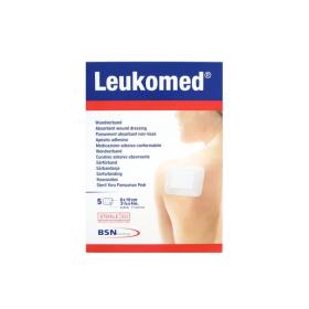 BSN MEDICAL Leukomed 5 pansements absorbants non-tissés 8x10cm