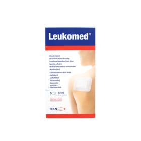 BSN MEDICAL Leukomed 5 pansements absorbants non-tissés 8x15cm