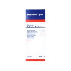 BSN MEDICAL Leukomed T plus 5 pansements absorbants transparents stériles 10x30cm