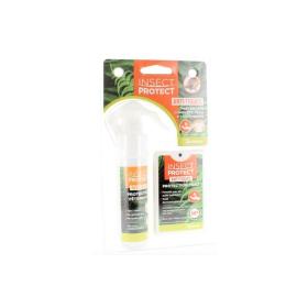 ZAMBON Insect protect anti-tiques protection vêtements 50ml + peau spray 18ml