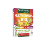 SANTAROME Multivitamines bio 15 comprimés