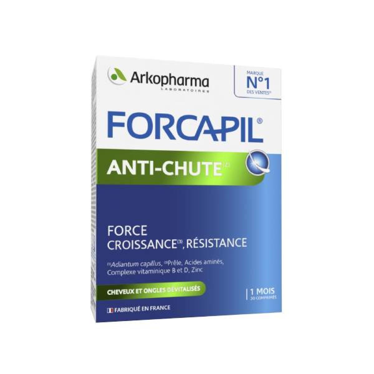 ARKOPHARMA Forcapil antichute 90 comprimés  Parapharmacie  Pharmarket