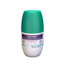 CATTIER Déodorant 24H bio 50ml