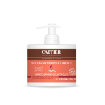 CATTIER Gel lavant mains à l'argile parfum mirabelle & pêche blanche 300ml