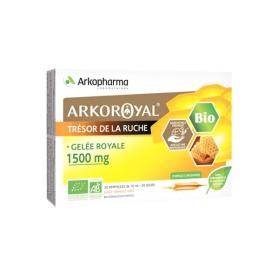 ARKOPHARMA Arko royal trésor de la ruche gelée royale 1500mg bio 30 ampoules