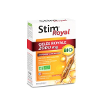 NUTREOV Stim royal gelée royale 2000mg goût orange 20 ampoules bio