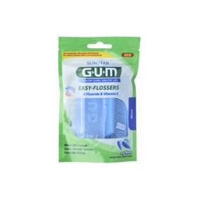 G.U.M Easy flossers cool mint 30 pièces