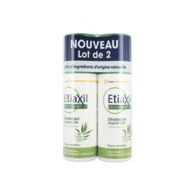 ETIAXIL Déodorant végétal 24H spray lot 2x100ml