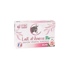 MKL GREEN NATURE Lait d'ânesse bio rose 100g