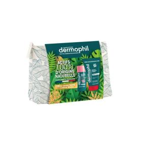 DERMOPHIL INDIEN Trousse crème mains réparation forte 50ml + stick lèvres soin teinté 4g