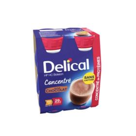 DELICAL HP HC boisson concentré chocolat  4x200ml