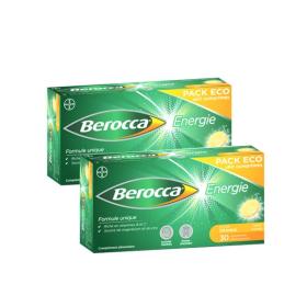 BAYER Berocca énergie sans sucres 60 comprimés effervescents