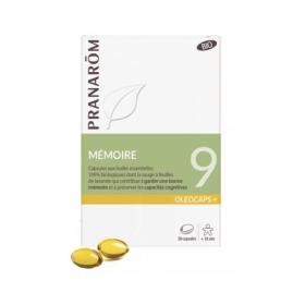 PRANAROM Oléocaps 9 mémoire bio 30 capsules