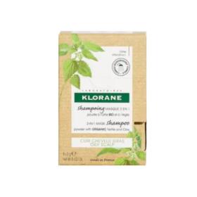 KLORANE Shampooing masque 2 en 1 poudre à l'ortie bio 8x3g