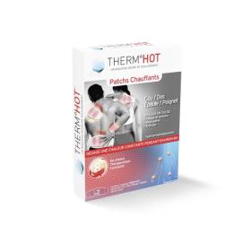 BAUSCH + LOMB Thermhot 4 patchs chauffants cou, dos, épaule, poignet