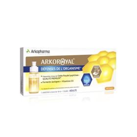 ARKOPHARMA Arkoroyal défense de l'organisme 7 unidoses 10ml