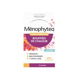 NUTREOV Ménophytea bouffées de chaleur sans hormone 14 capsules