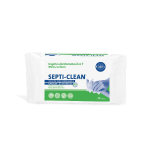GIFRER Septi-clean 70 lingettes désinfectantes 2 en 1