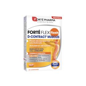 FORTÉ PHARMA Forté flex flash D-contract' muscles 20 comprimés