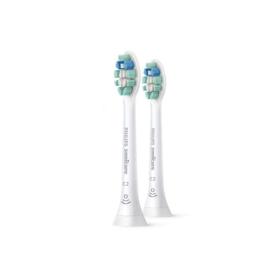 PHILIPS 2 brossettes dentaires C2 optimal plaque défense HX9022