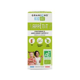 GRANIONS Appétit enfant sirop bio 125ml