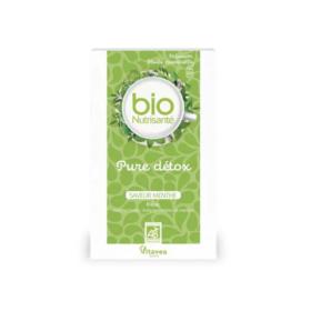 NUTRISANTÉ Infusion bio pure détox 20 sachets