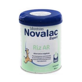 NOVALAC Lait riz AR 0-36 mois 800g