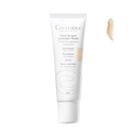 AVÈNE Couvrance fond de teint correcteur fluide teint porcelaine 30ml