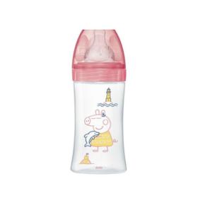 DODIE Initiation+ biberon débit 2 peppa pig 0-6 mois 270ml