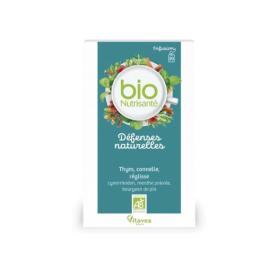 NUTRISANTÉ Infusion bio défenses naturelles 20 sachets