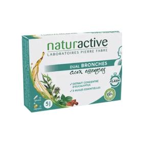 NATURACTIVE Dual bronches aux essences 10 gélules + 10 capsules