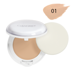 AVÈNE Couvrance crème de teint compact fini mat porcelaine 9.5g