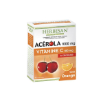 HERBESAN Acerola 1000 vitamine C orange 180mg 30 comprimés