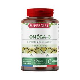 SUPER DIET Oméga 3 120 capsules