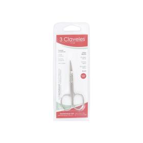 3 CLAVELES Ciseaux à ongles bébé droit 9cm