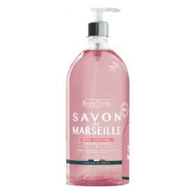 BEAUTERRA Savon de Marseille rose ancienne 1L