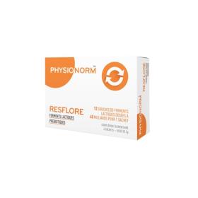 IMMUBIO Physionorm resflore ferments lactiques 4 sachets