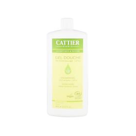 CATTIER Gel douche verveine sauvage citrus bio 1L